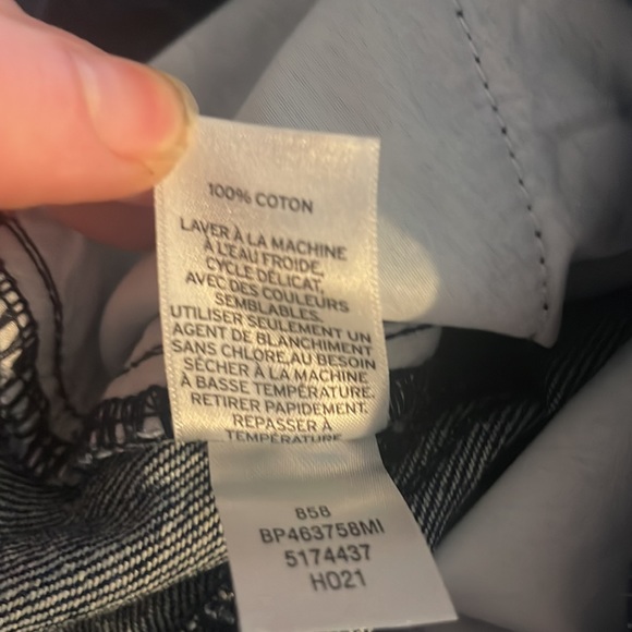 BP. + WILDFANG NWT Denim Utility Straight Leg Jeans Size 8 NWT - Picture 10 of 10